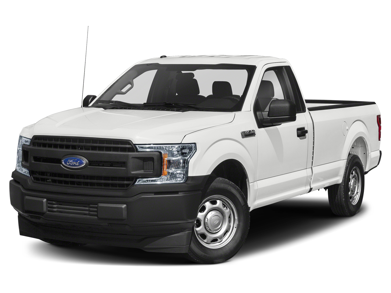2020 Ford F-150 XL in Oxford White — front three-quarter view