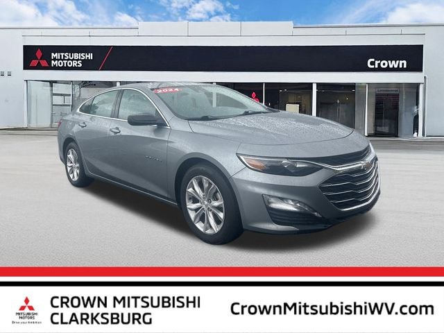 2024 Chevrolet Malibu LT 1LT in Sterling Gray Metallic — front three-quarter view