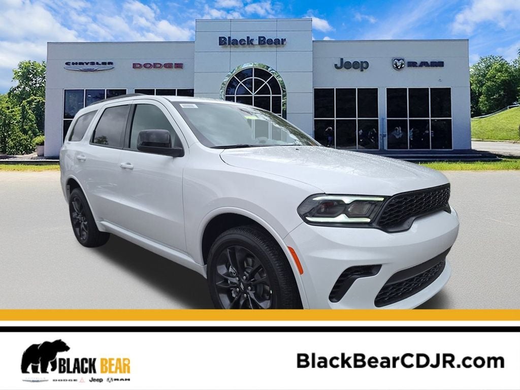2026 Dodge Durango DURANGO GT AWD in White Knuckle Clear-Coat Exterior Paint — front three-quarter view