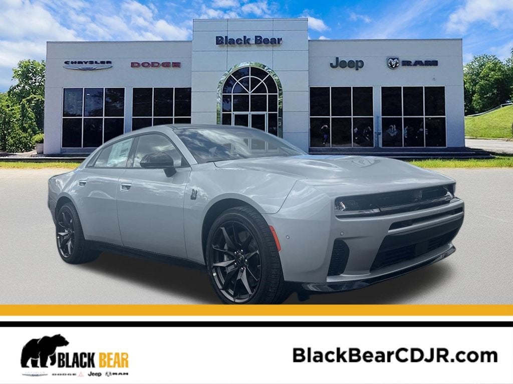 2026 Dodge Charger CHARGER SCAT PACK 4-DOOR AWD in Triple Nickel Exterior Paint — front three-quarter view